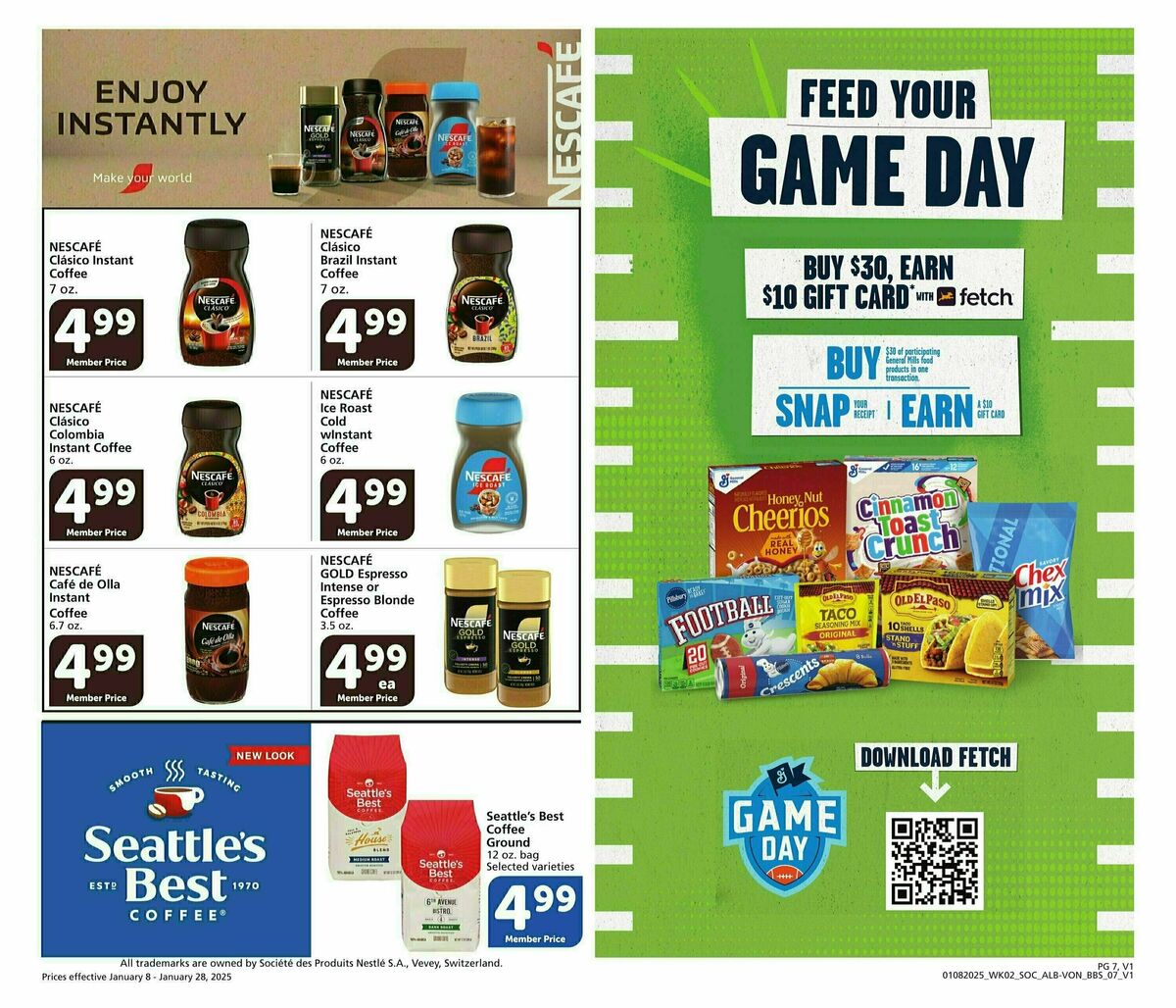 Vons Weekly Ad from January 8