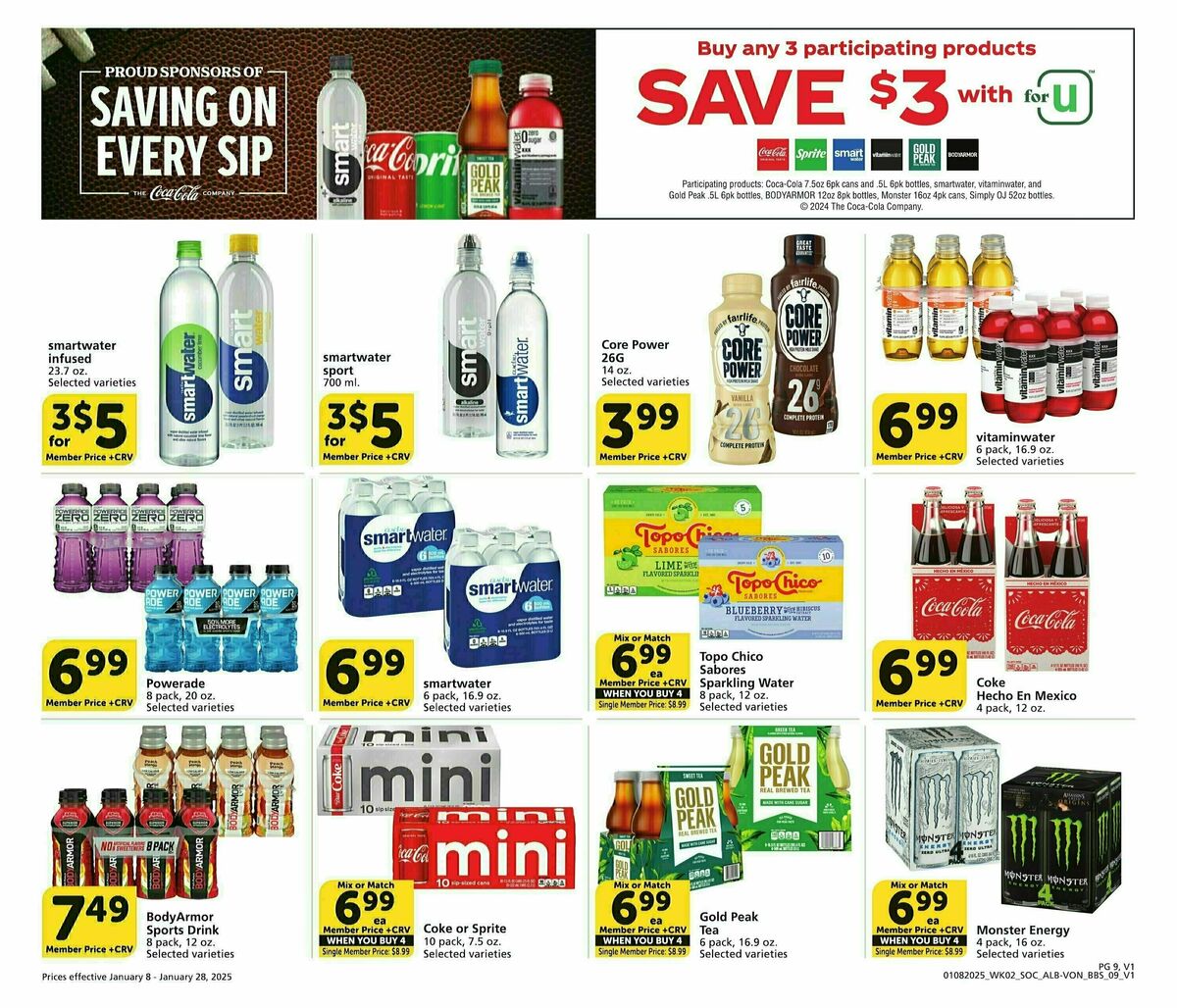 Vons Weekly Ad from January 8