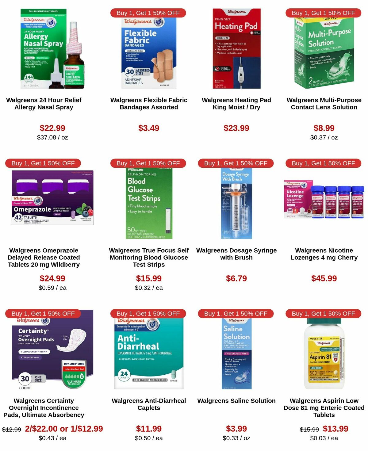 Walgreens Weekly Ad from November 10