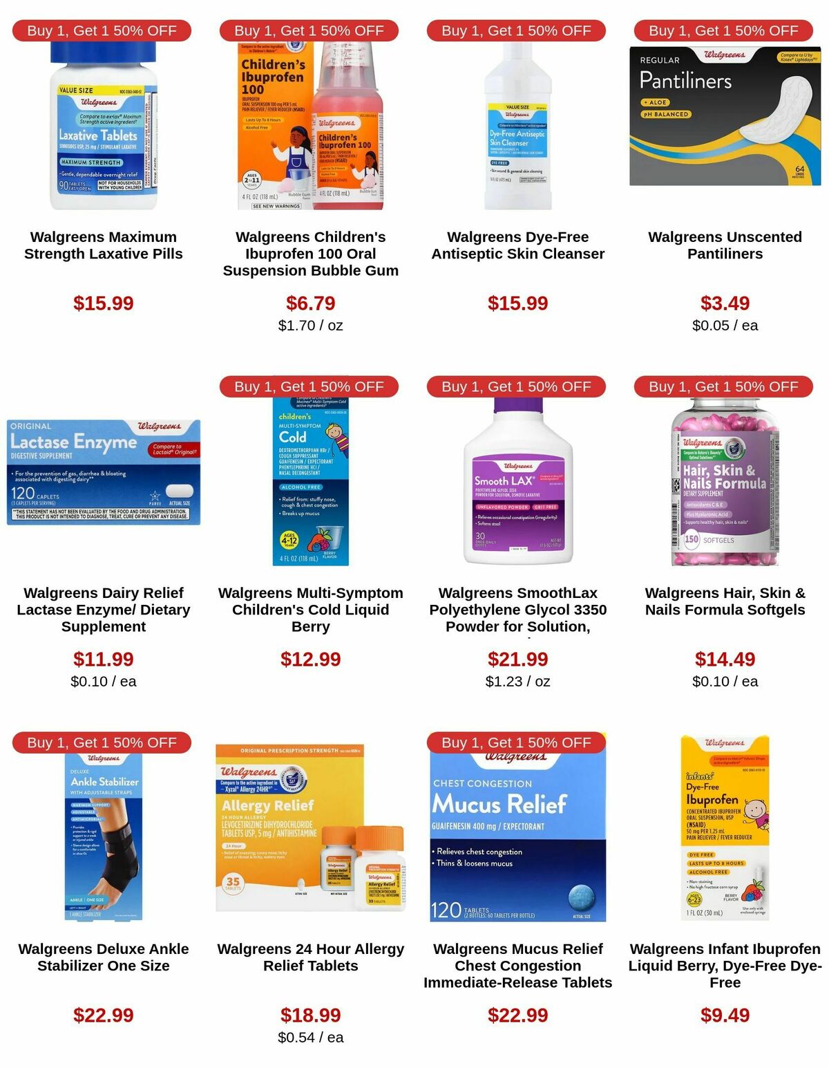 Walgreens Weekly Ad from November 10