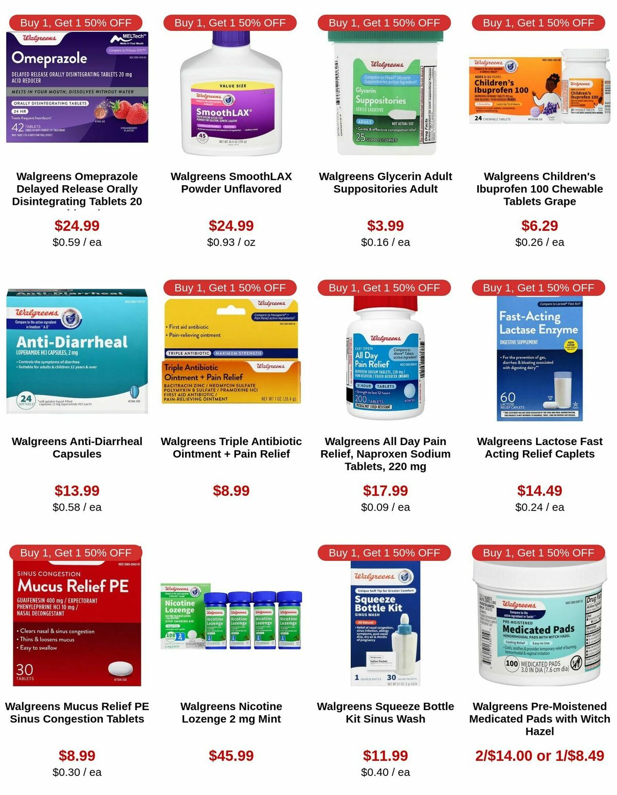 Walgreens Weekly Ad from November 10