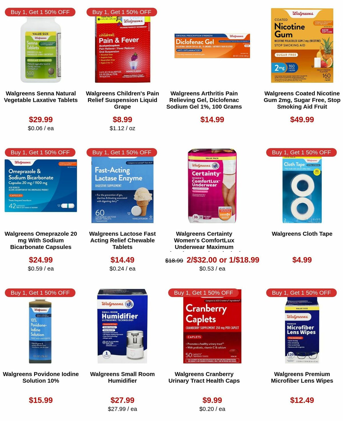 Walgreens Weekly Ad from November 10