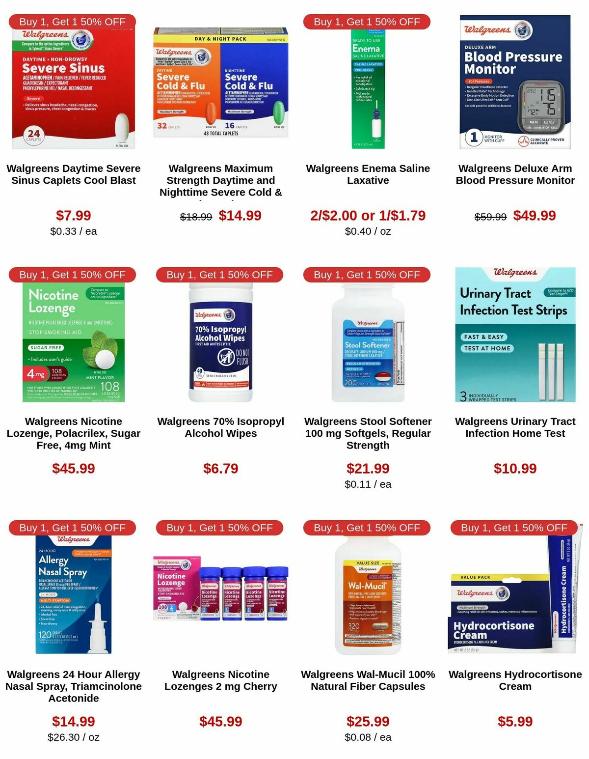 Walgreens Weekly Ad from November 10