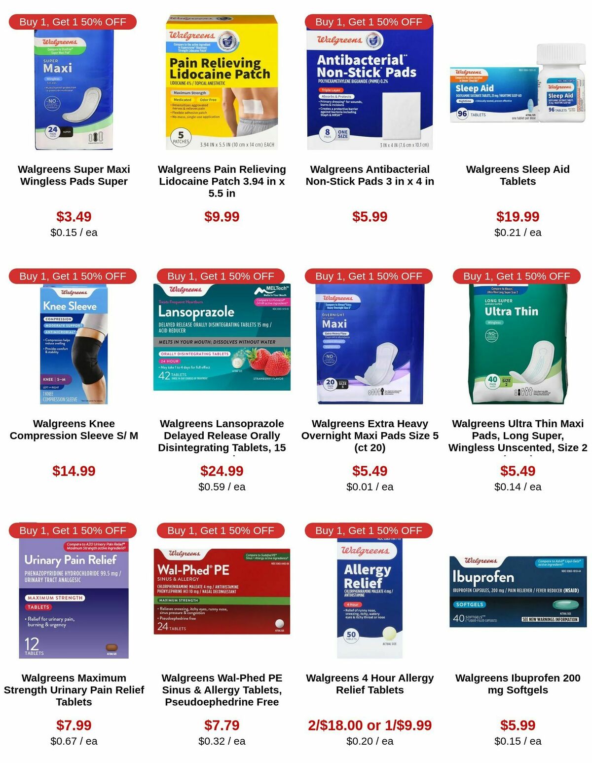 Walgreens Weekly Ad from November 10