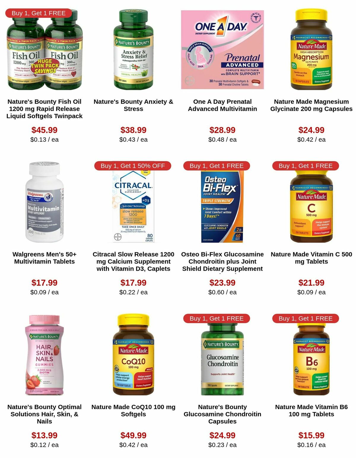 Walgreens Weekly Ad from December 29