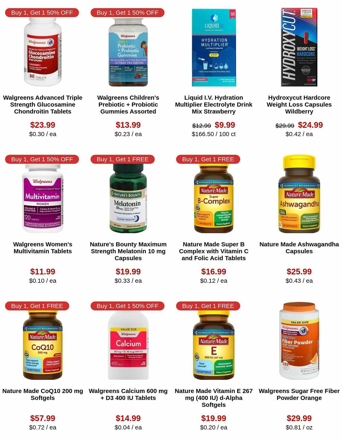 Walgreens Weekly Ad from December 29