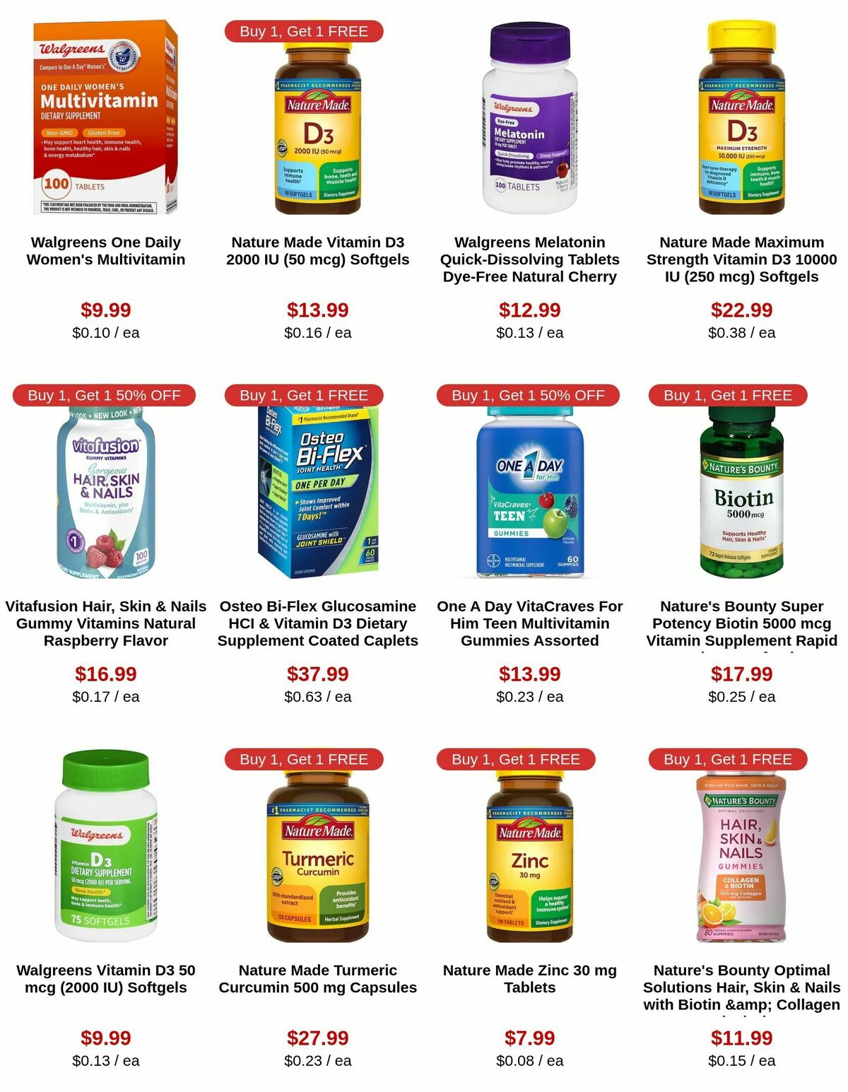 Walgreens Weekly Ad from December 29