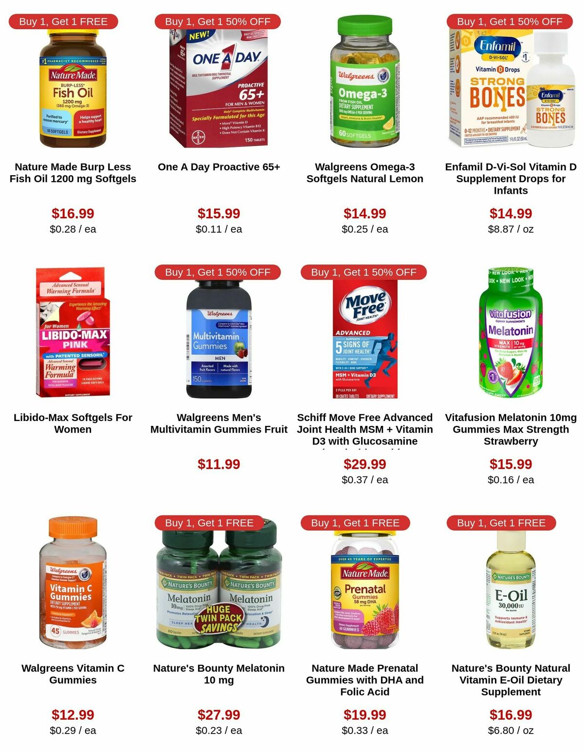 Walgreens Weekly Ad from December 29