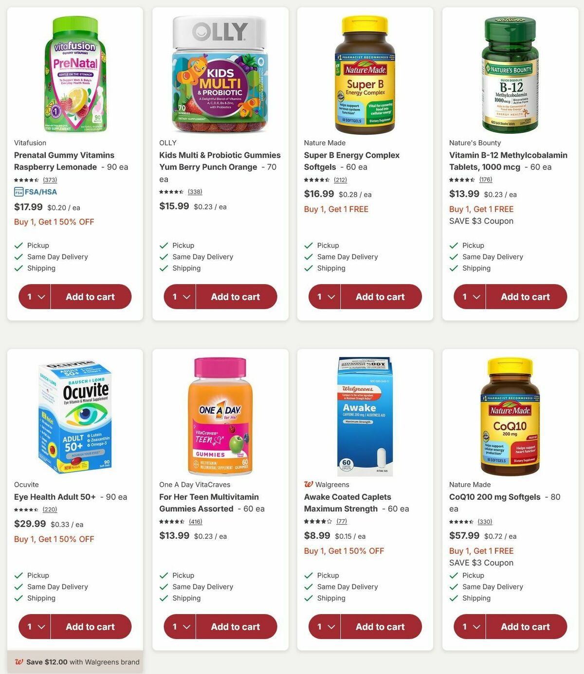 Walgreens Weekly Ad from September 27