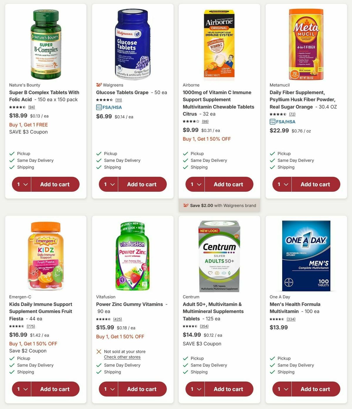 Walgreens Weekly Ad from September 27