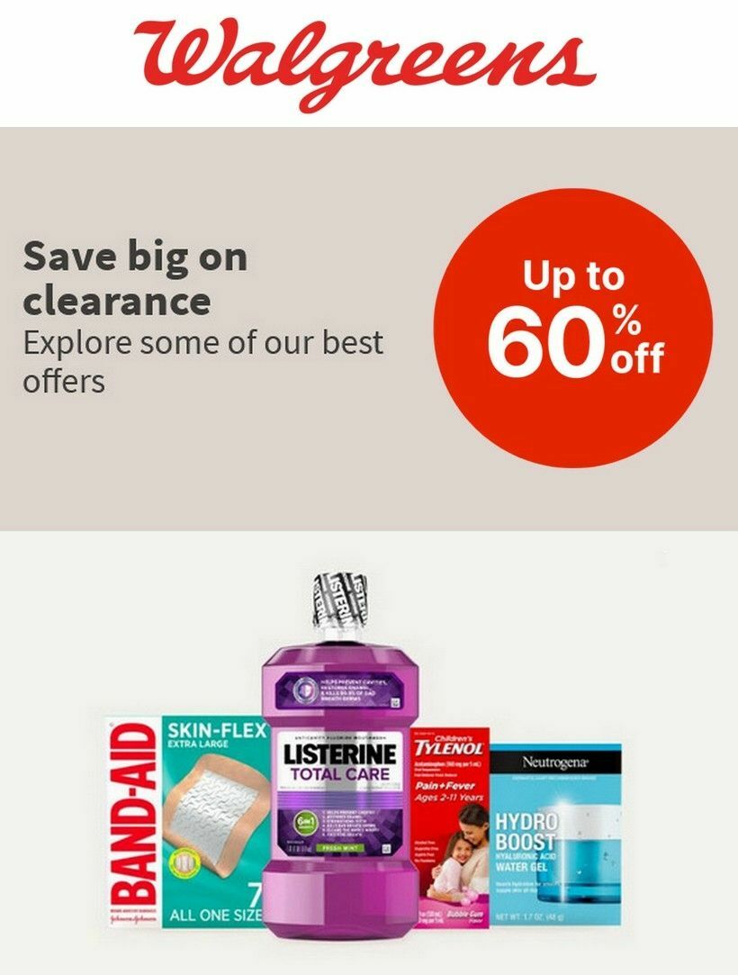 Walgreens Weekly Ad from October 29