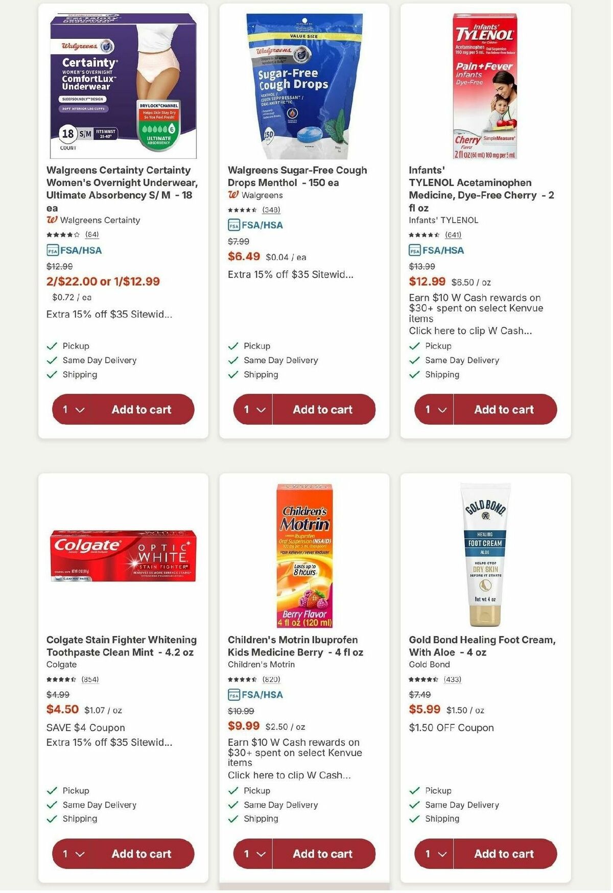 Walgreens Weekly Ad from October 29