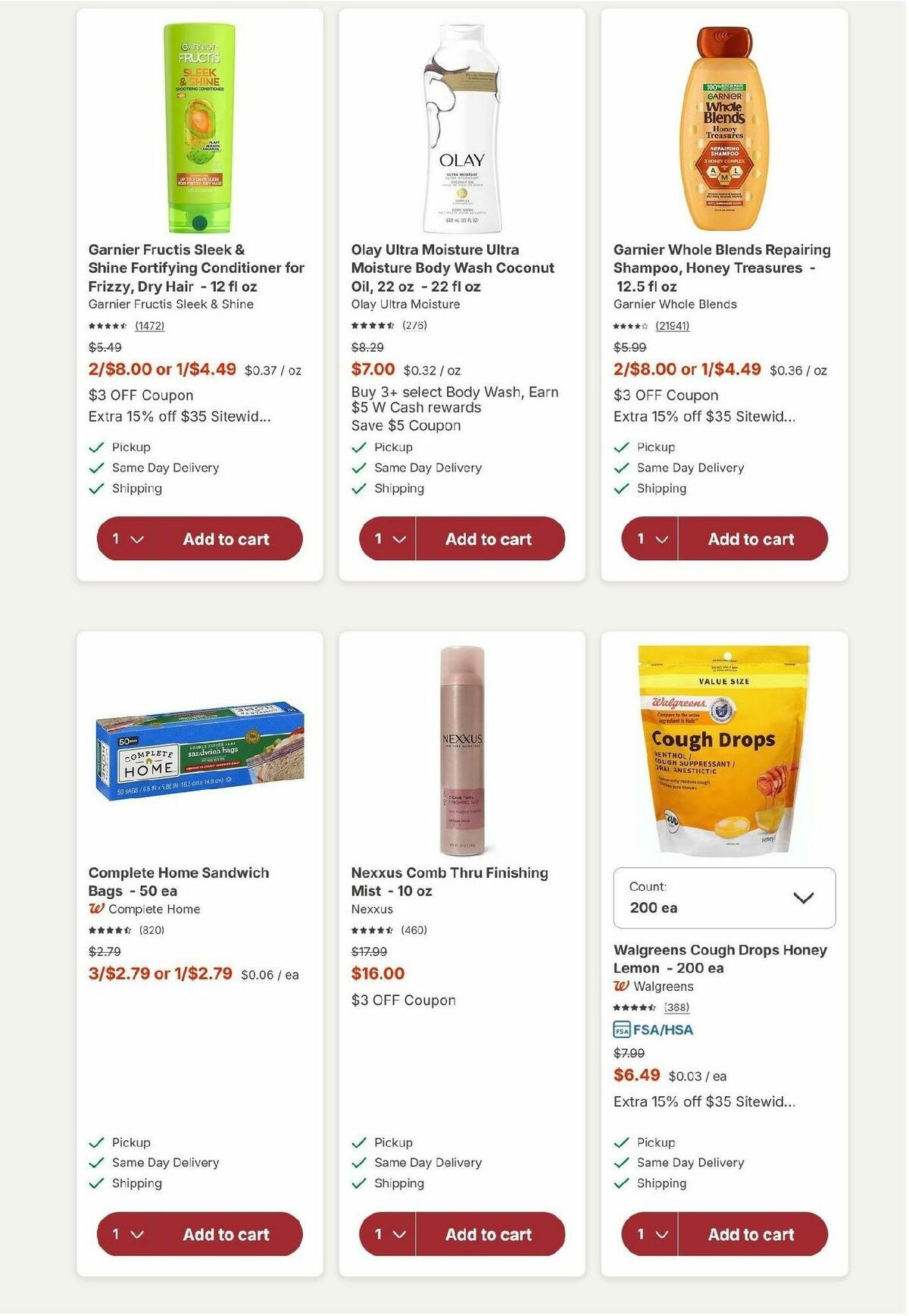 Walgreens Weekly Ad from October 29