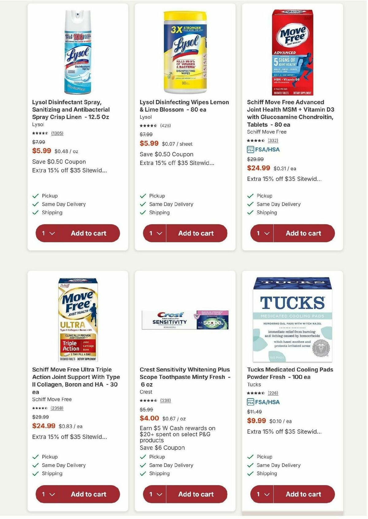 Walgreens Weekly Ad from October 29