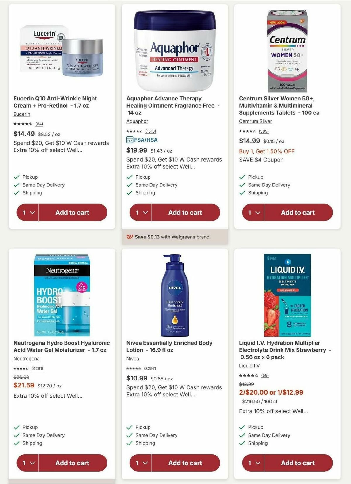 Walgreens Weekly Ad from January 2