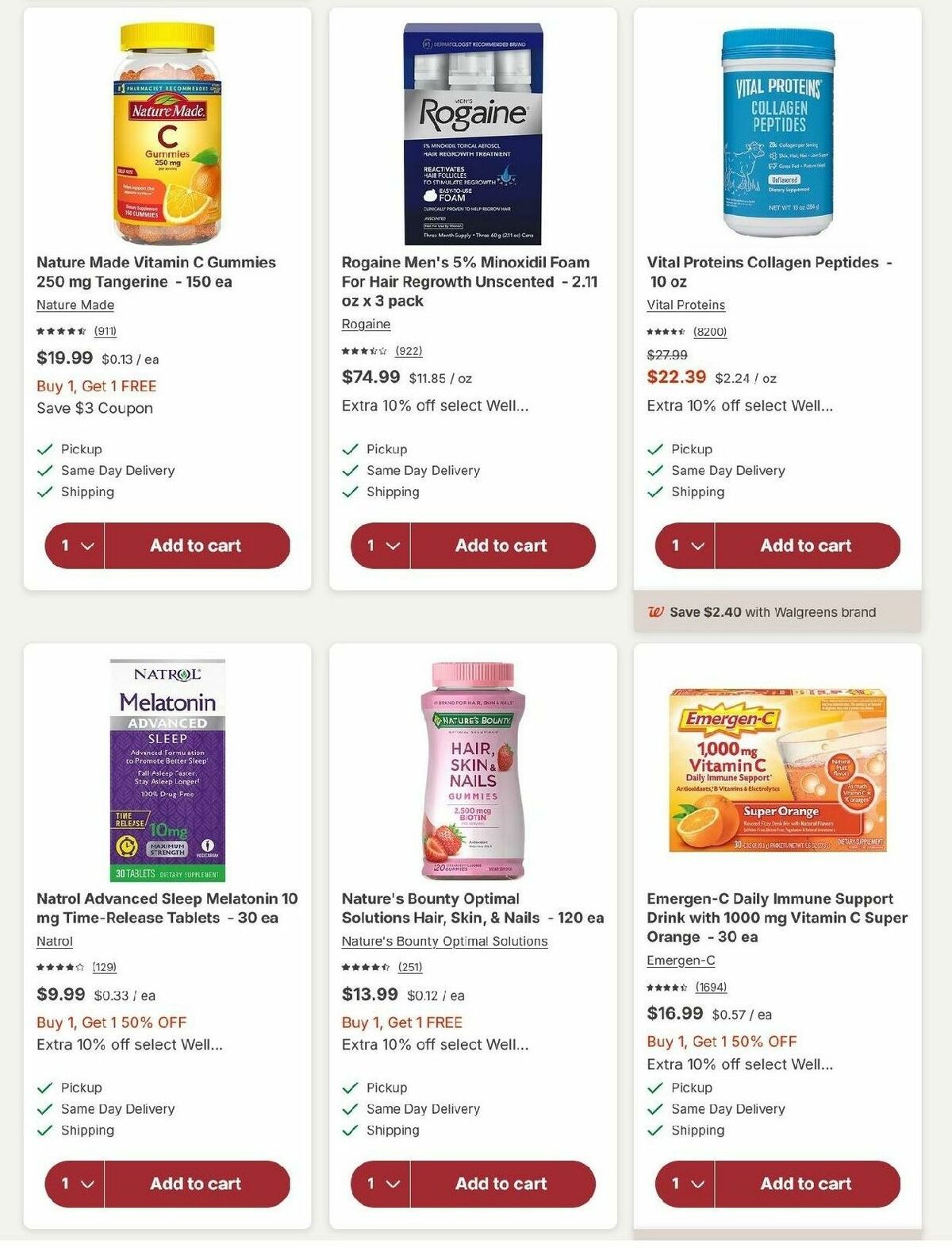 Walgreens Weekly Ad from January 2