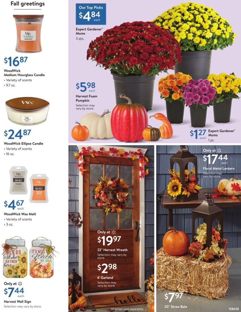 Walmart Weekly Ad from September 15