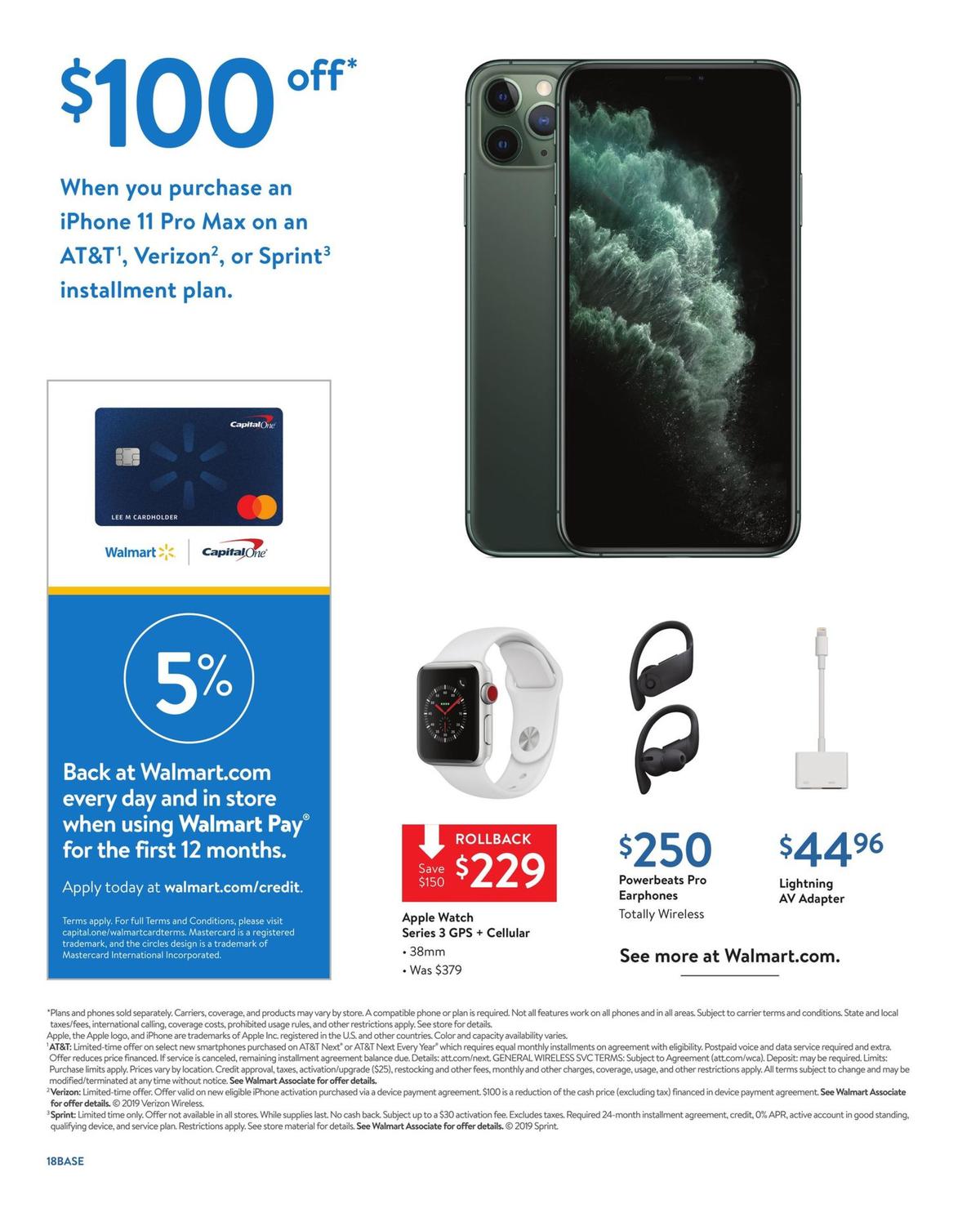 Walmart Weekly Ad from October 13