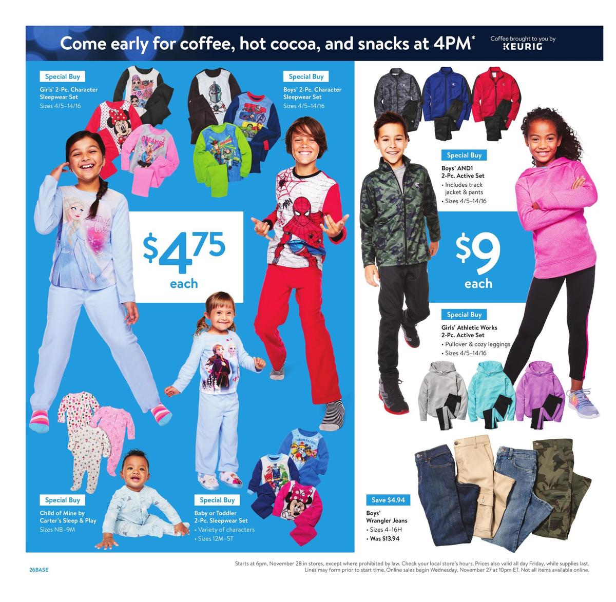 Walmart Black Friday Weekly Ad from November 28