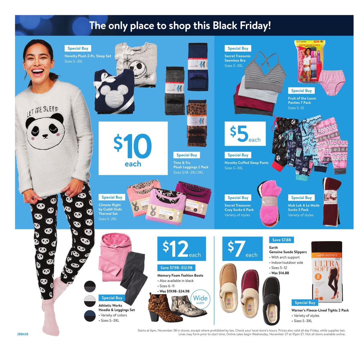 Walmart Black Friday Weekly Ad from November 28