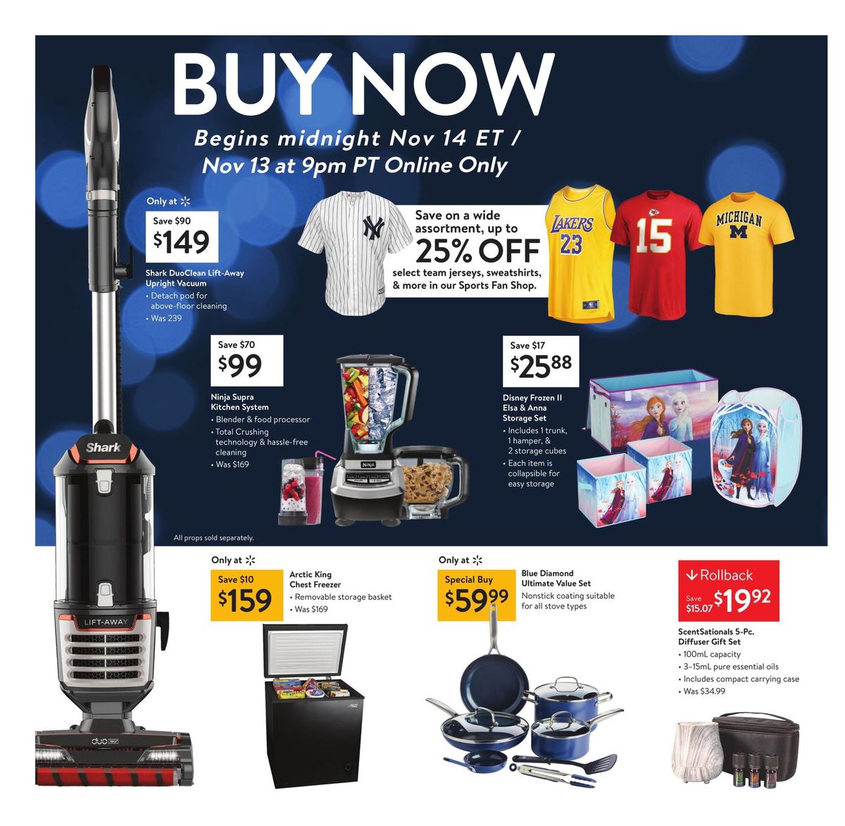 Walmart Black Friday Weekly Ad from November 28