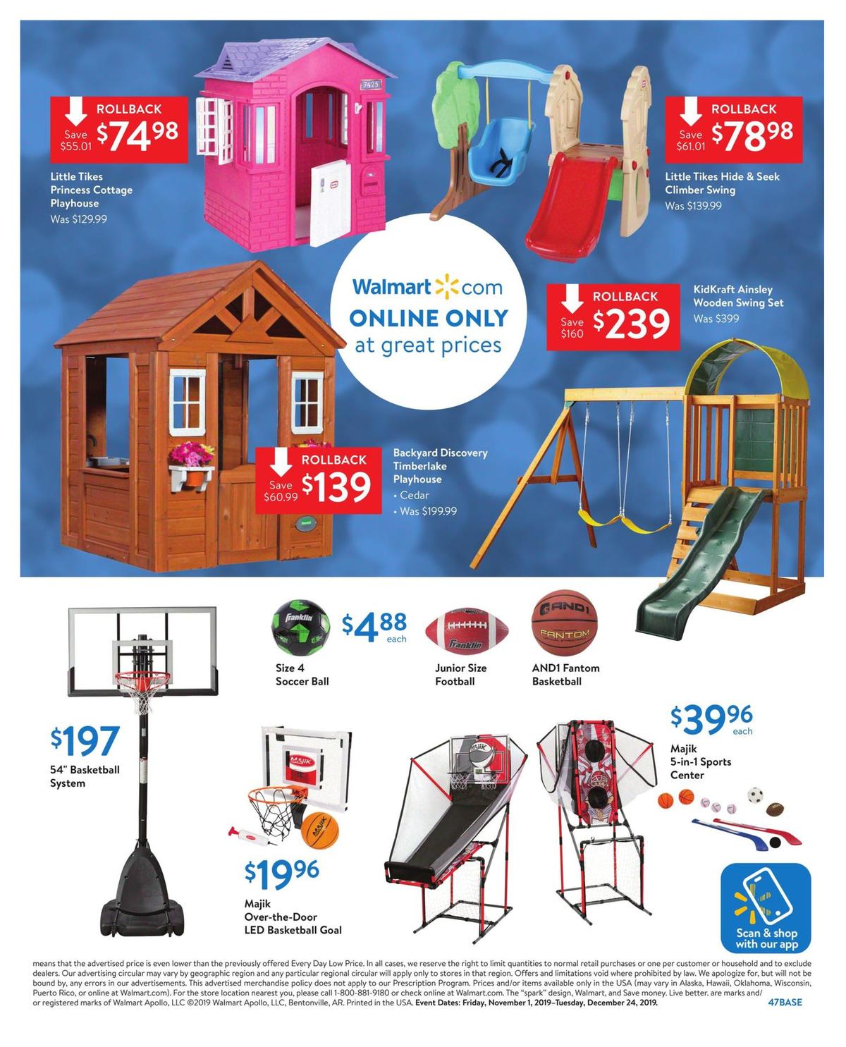 Walmart Weekly Ad from November 1