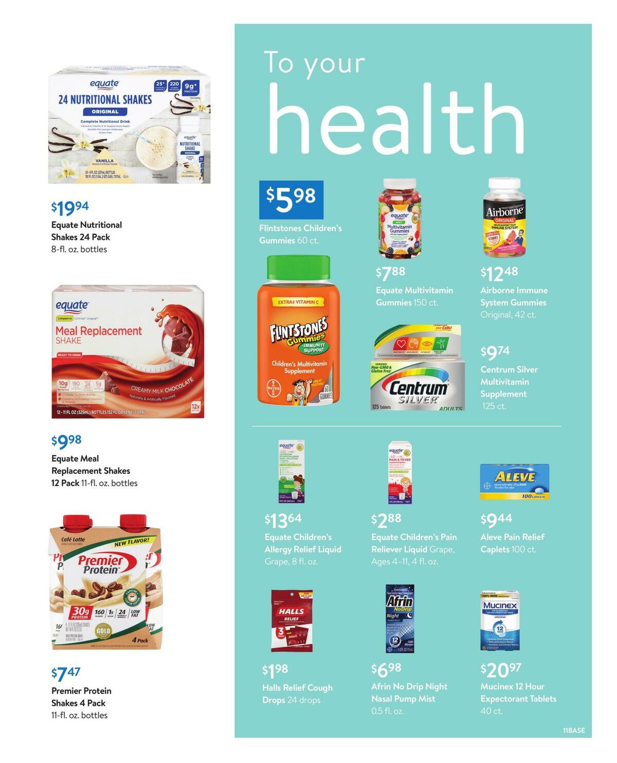 Walmart Weekly Ad from September 2