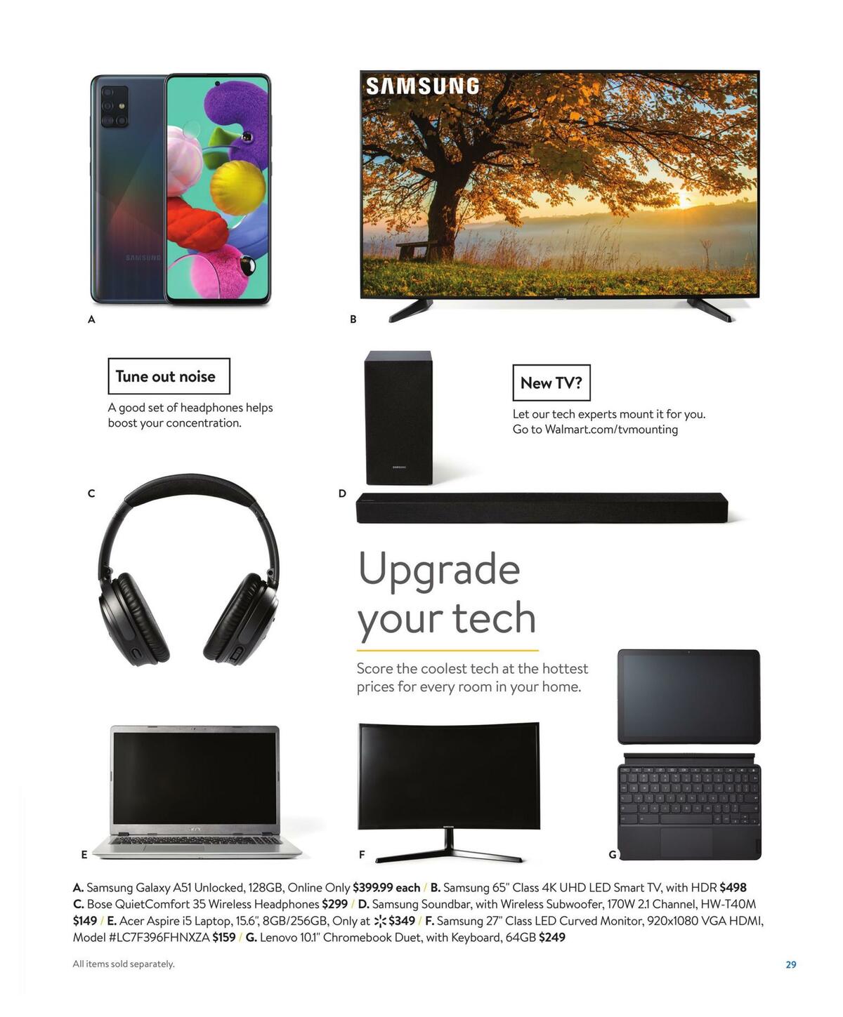 Walmart Fall Catalog Weekly Ad from September 20