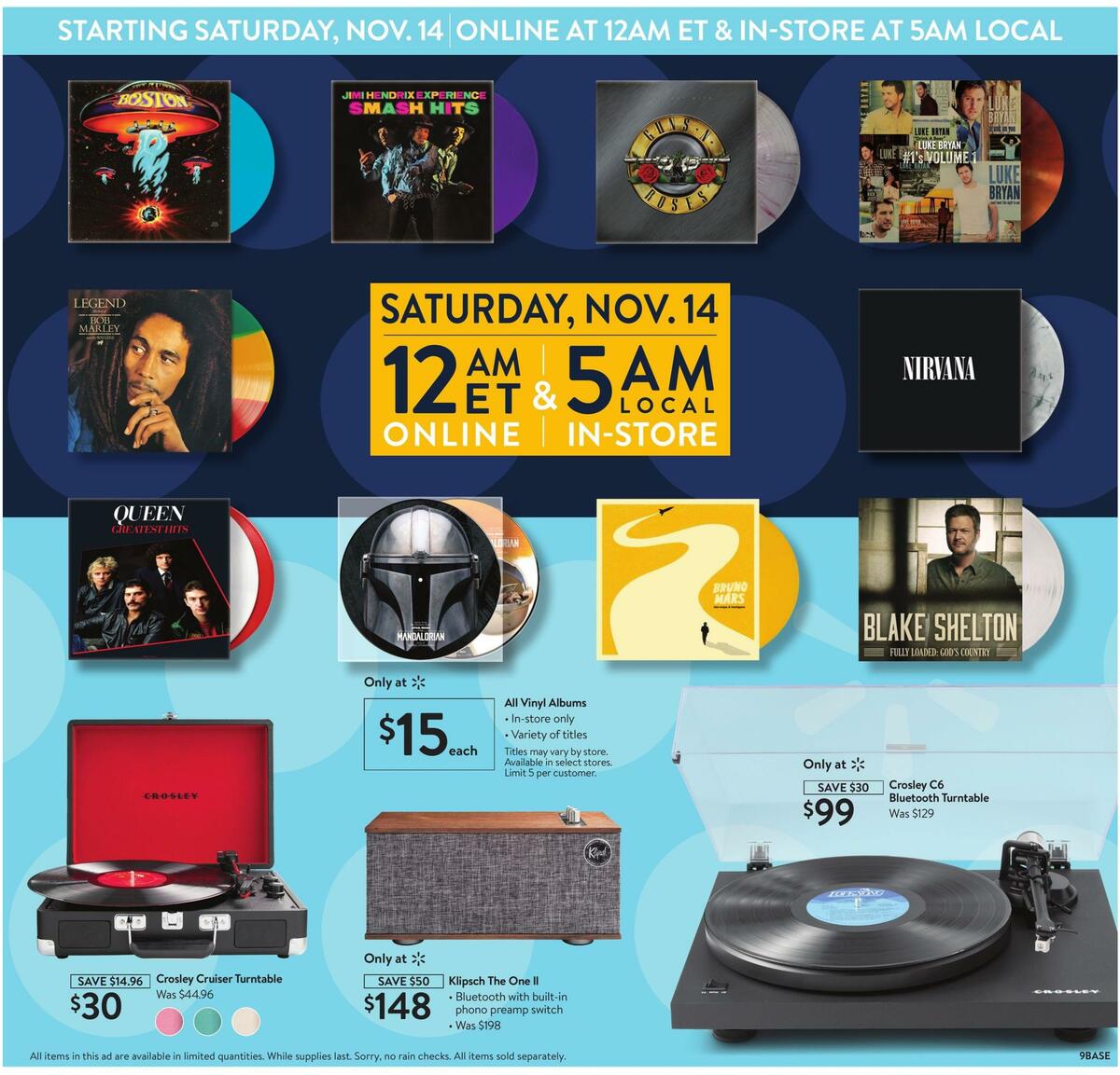 Walmart Black Friday Weekly Ad from November 11