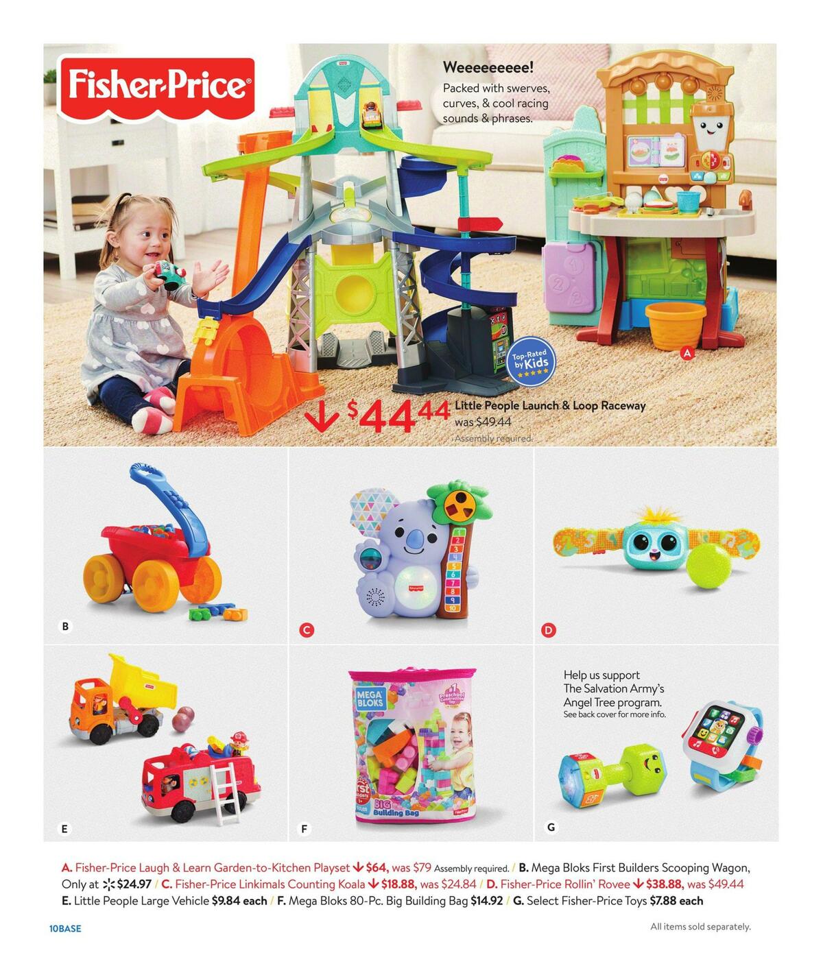 Walmart America's Best Toy Shop Weekly Ad from October 24