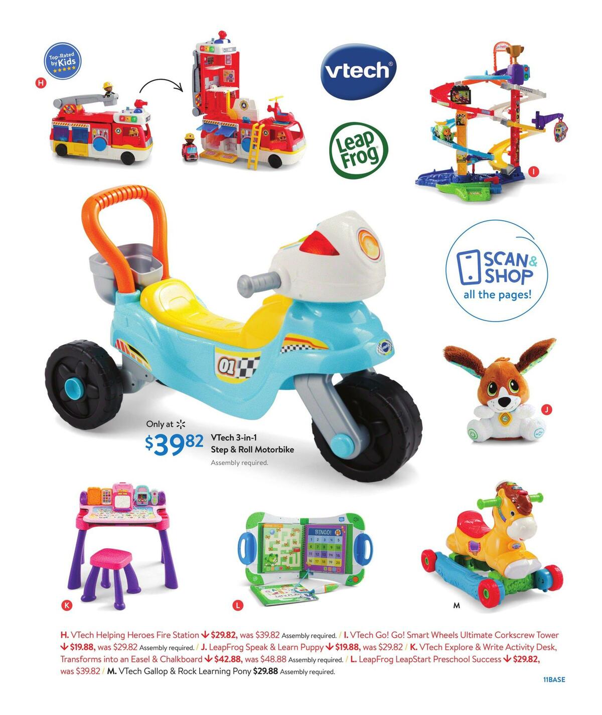 Walmart America's Best Toy Shop Weekly Ad from October 24