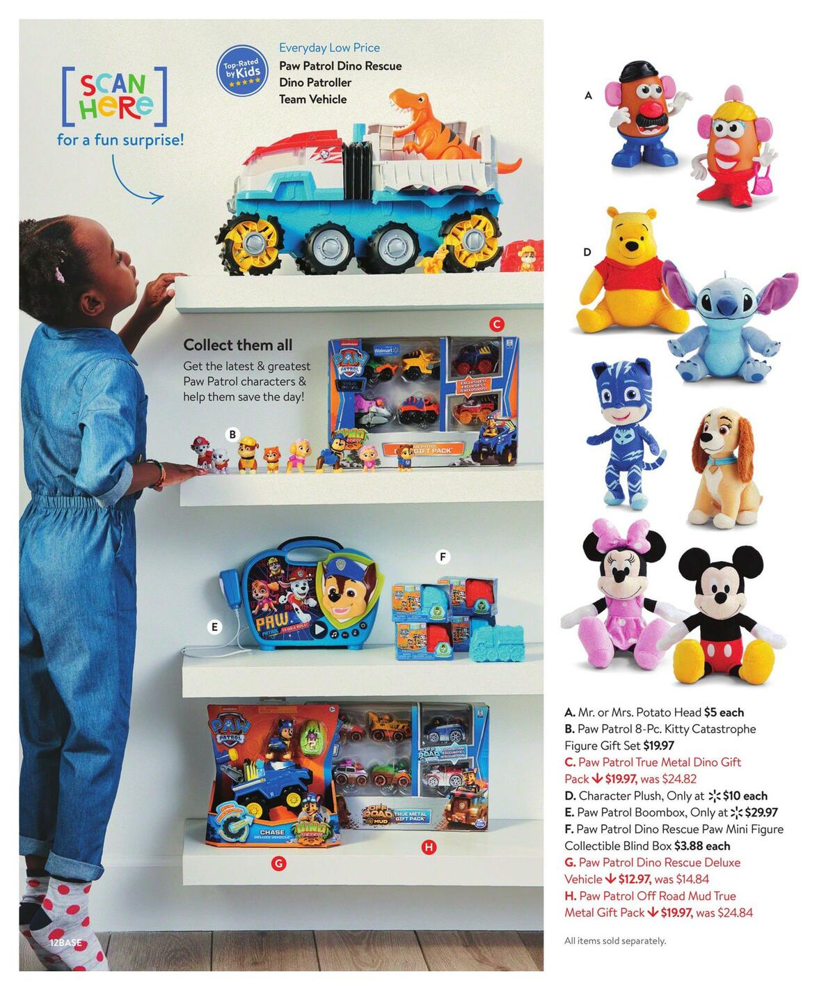 Walmart America's Best Toy Shop Weekly Ad from October 24