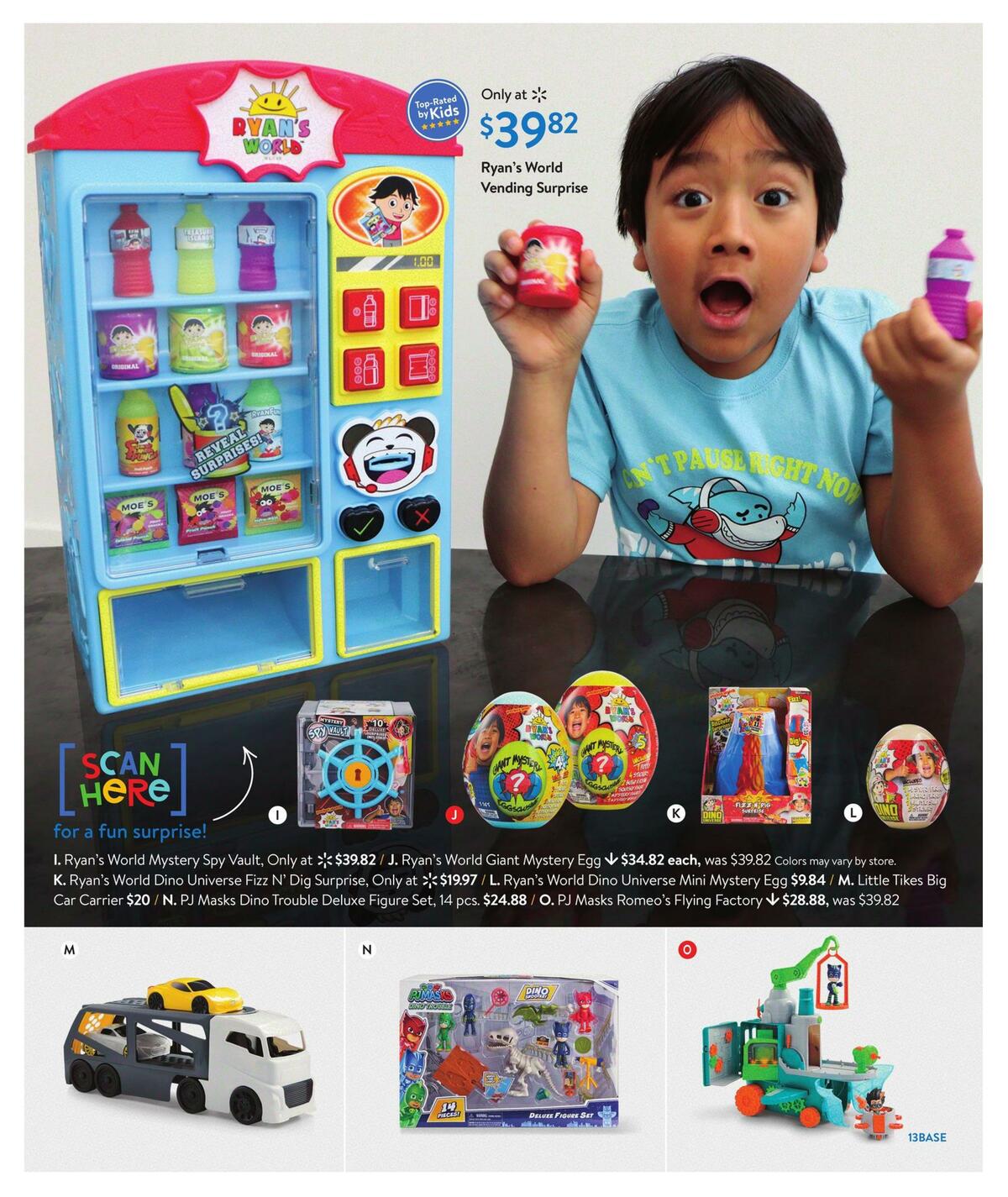 Walmart America's Best Toy Shop Weekly Ad from October 24