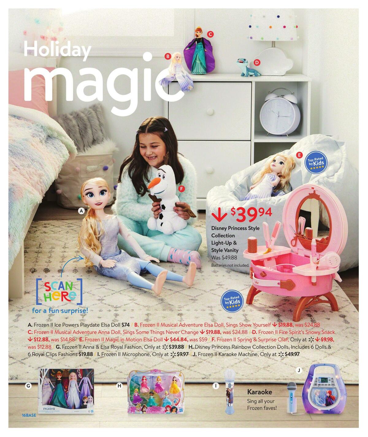 Walmart America's Best Toy Shop Weekly Ad from October 24