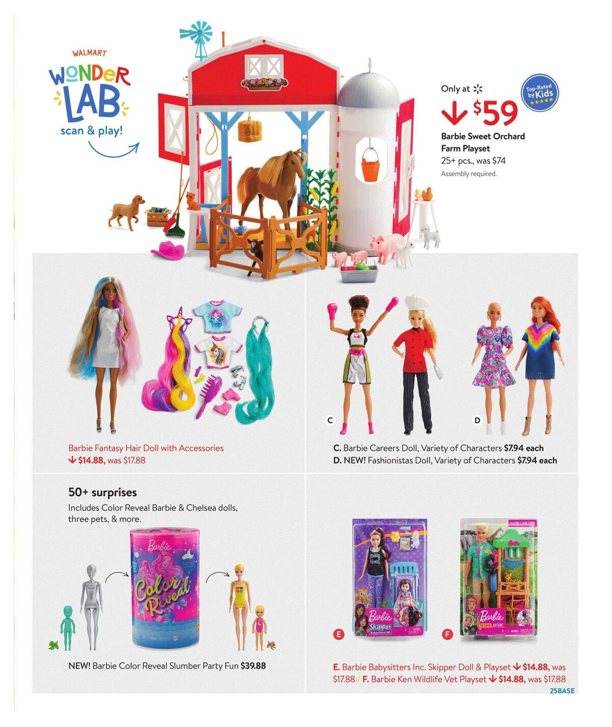 Walmart America's Best Toy Shop Weekly Ad from October 24