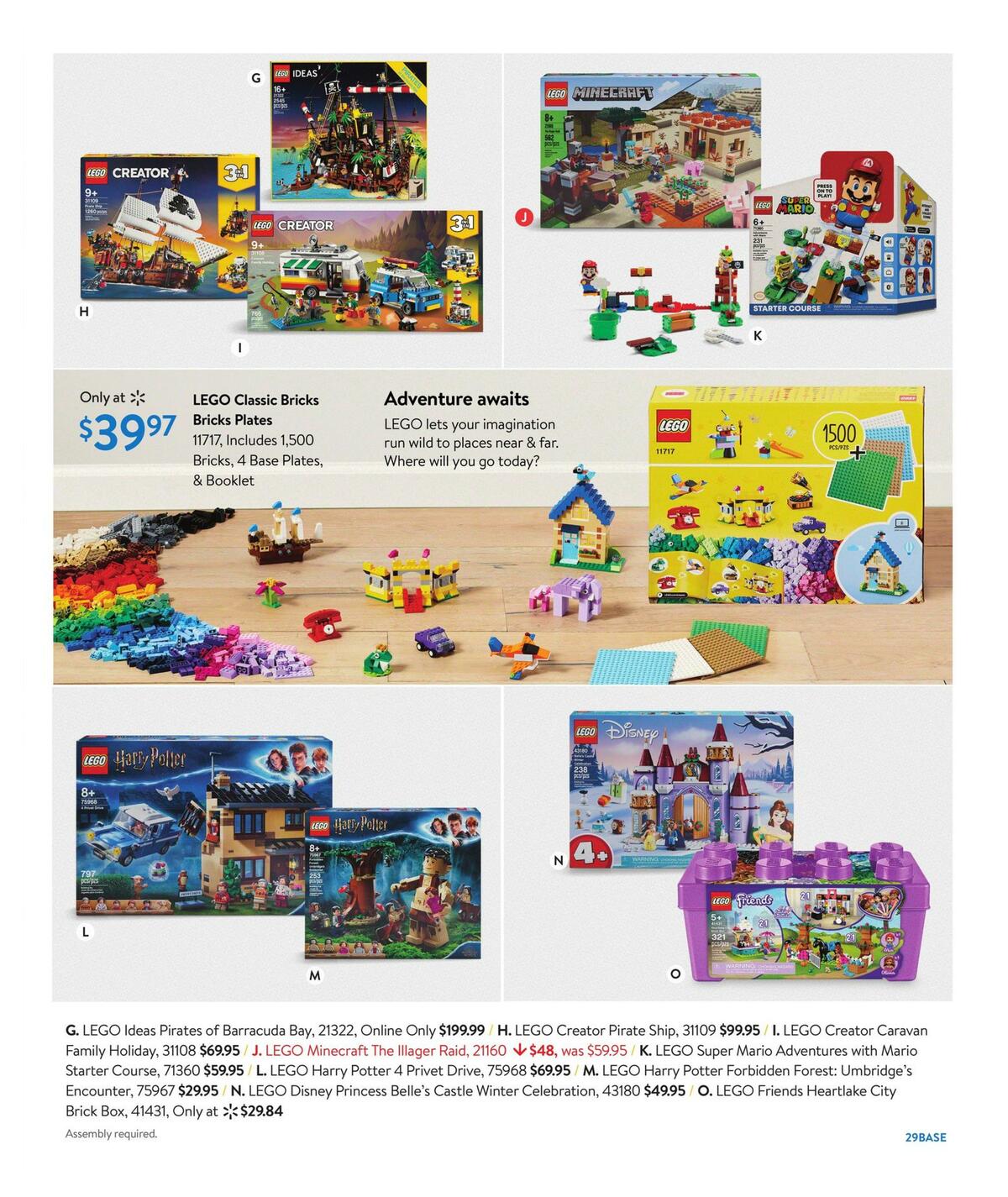 Walmart America's Best Toy Shop Weekly Ad from October 24