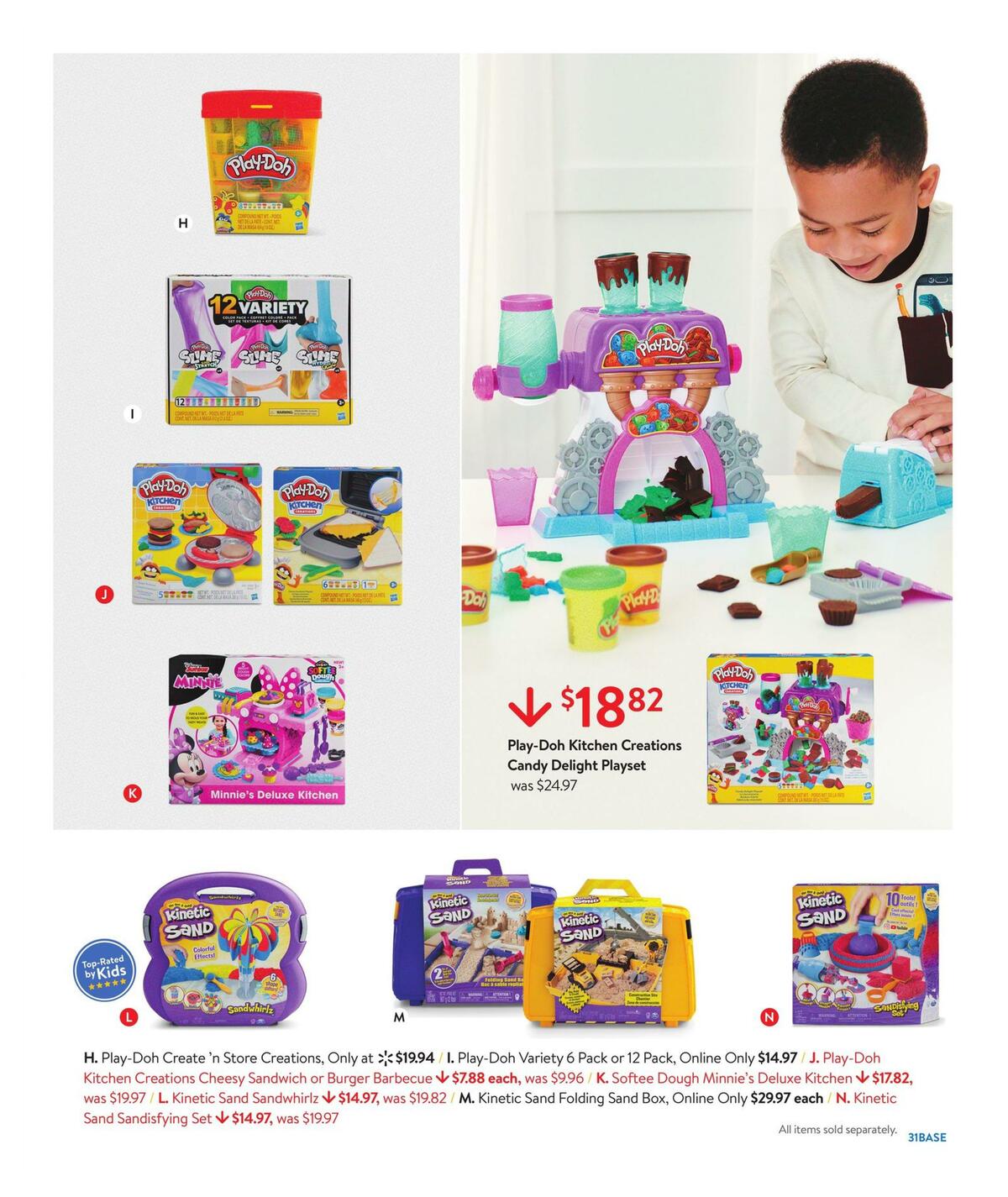 Walmart America's Best Toy Shop Weekly Ad from October 24