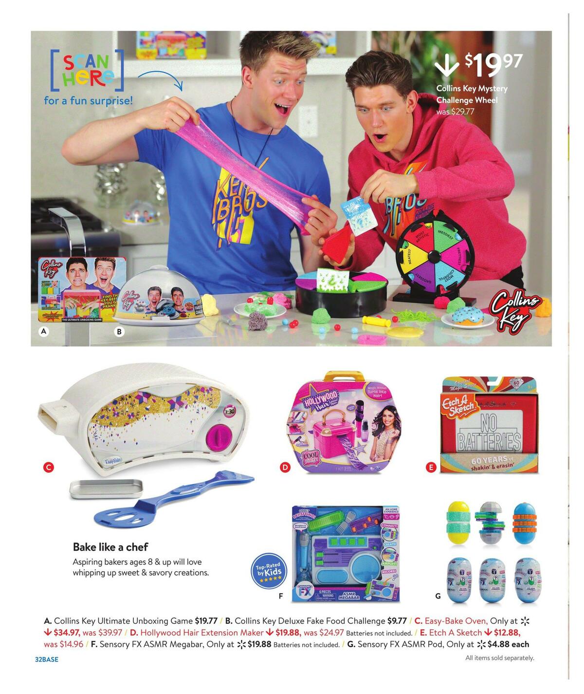 Walmart America's Best Toy Shop Weekly Ad from October 24