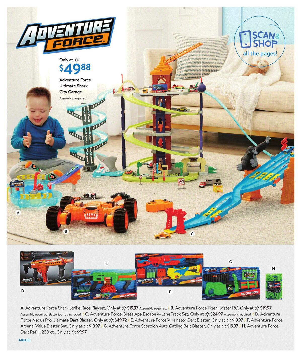 Walmart America's Best Toy Shop Weekly Ad from October 24