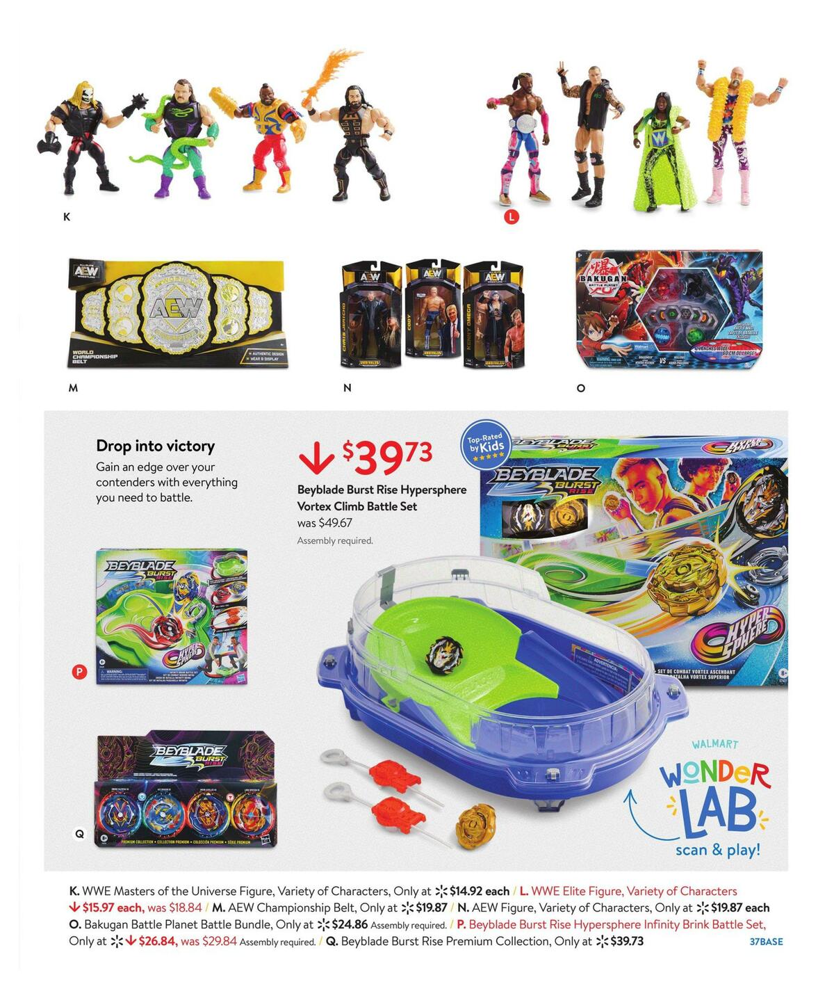 Walmart America's Best Toy Shop Weekly Ad from October 24