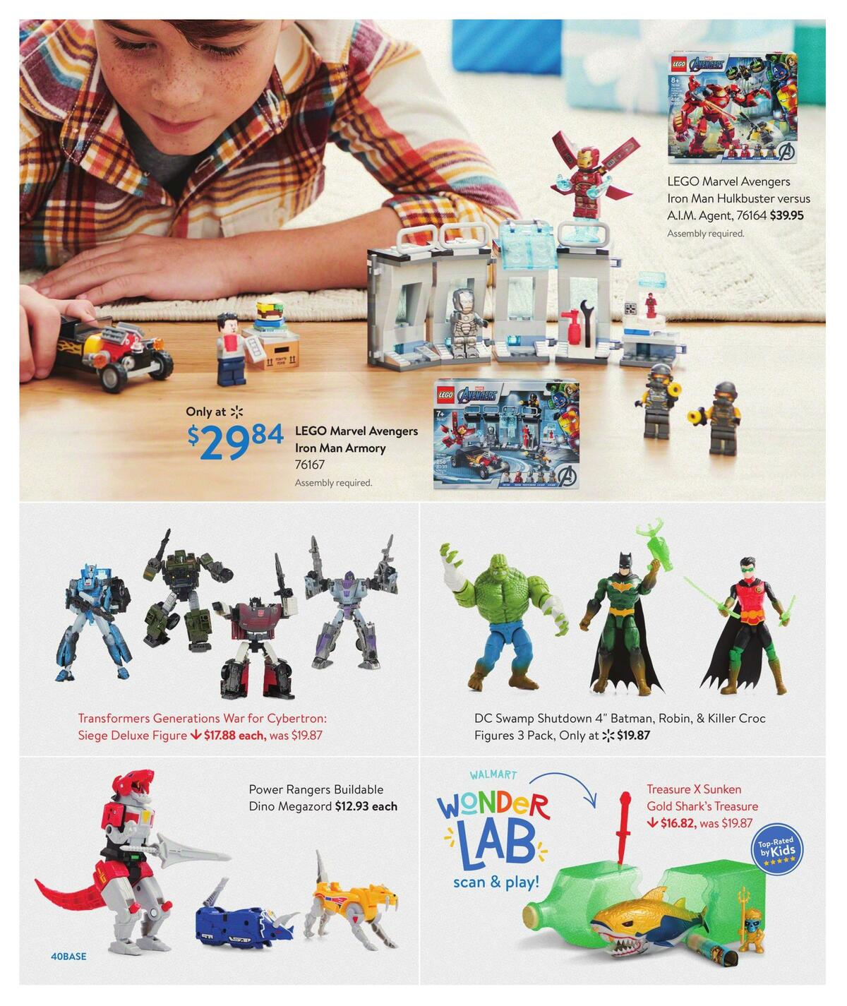 Walmart America's Best Toy Shop Weekly Ad from October 24