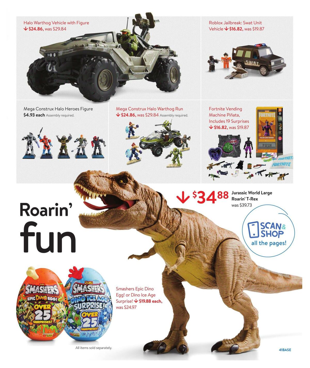 Walmart America's Best Toy Shop Weekly Ad from October 24