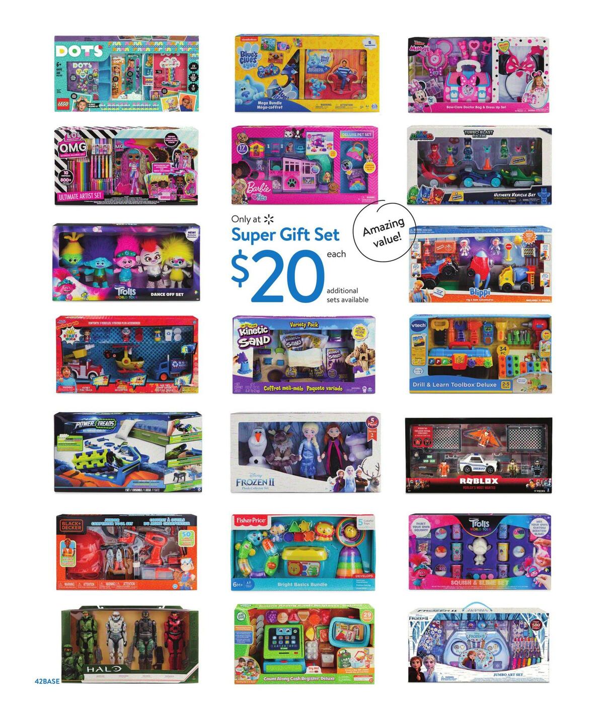 Walmart America's Best Toy Shop Weekly Ad from October 24