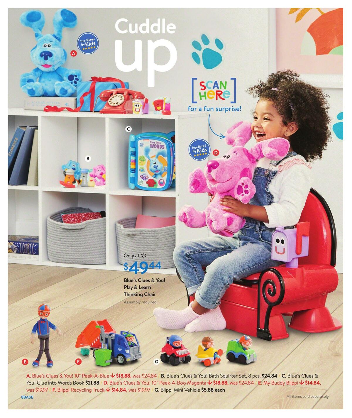 Walmart America's Best Toy Shop Weekly Ad from October 24