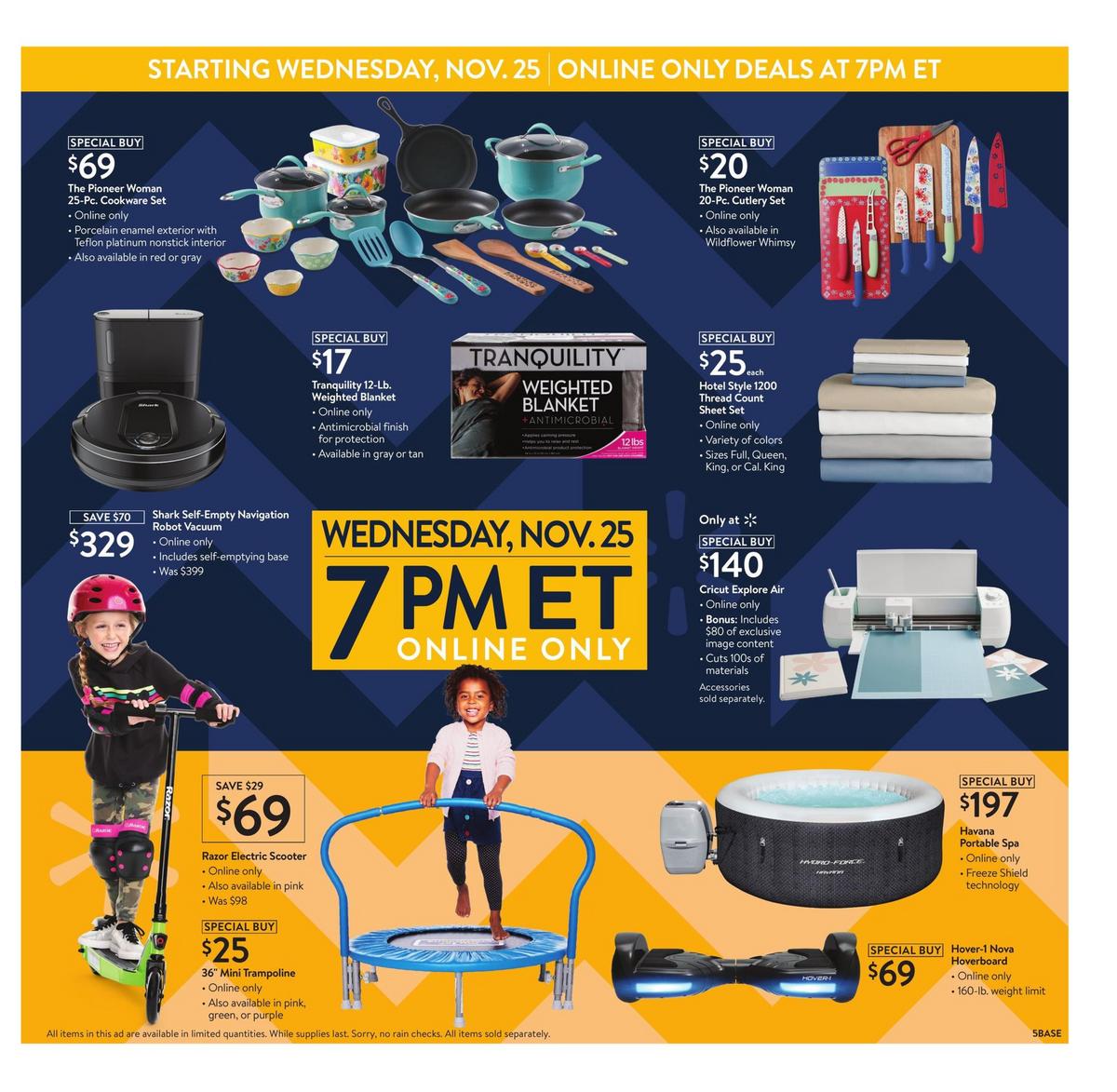 Walmart Black Friday Weekly Ad from November 25