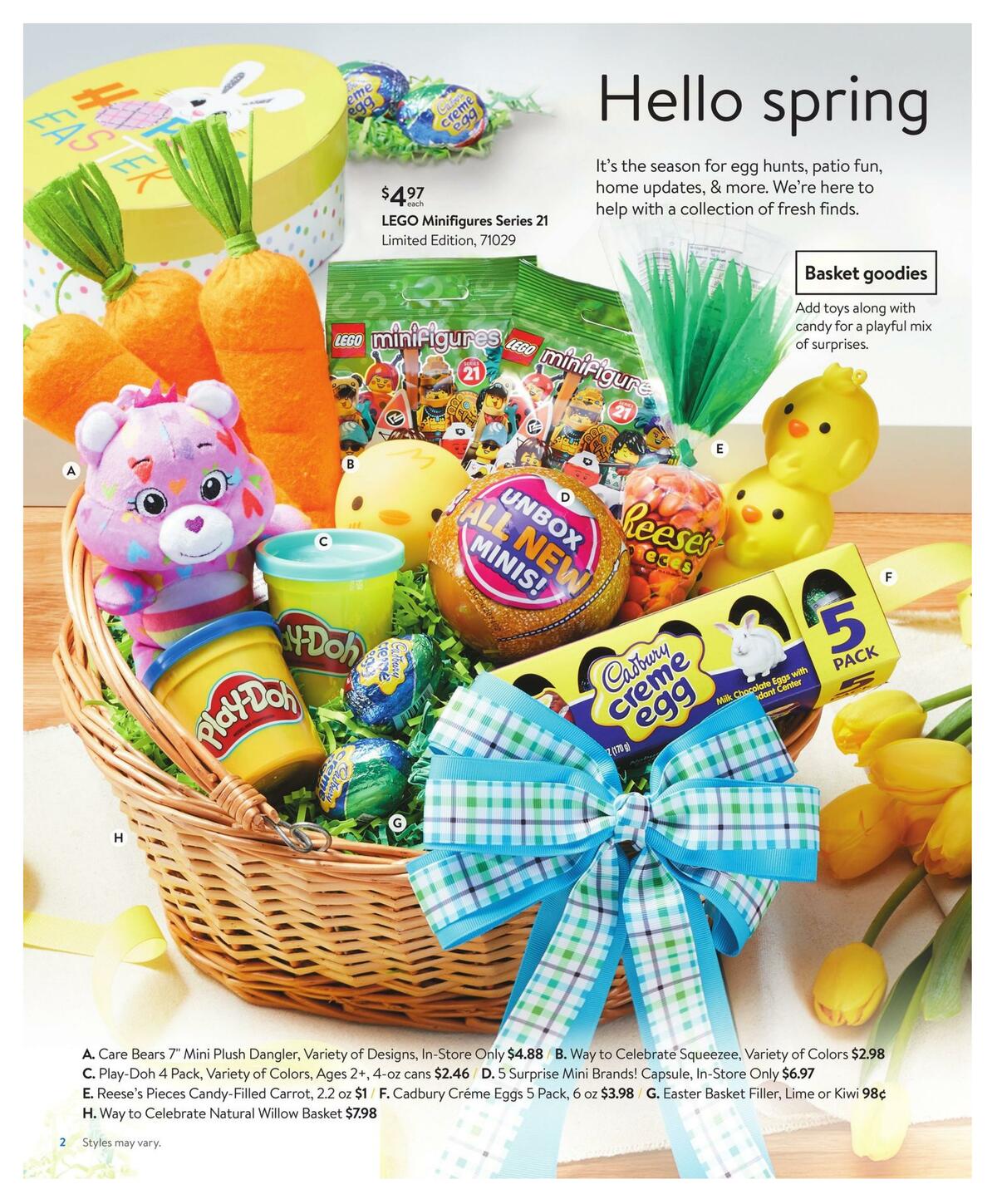 Walmart Spring Catalog Weekly Ad from March 21