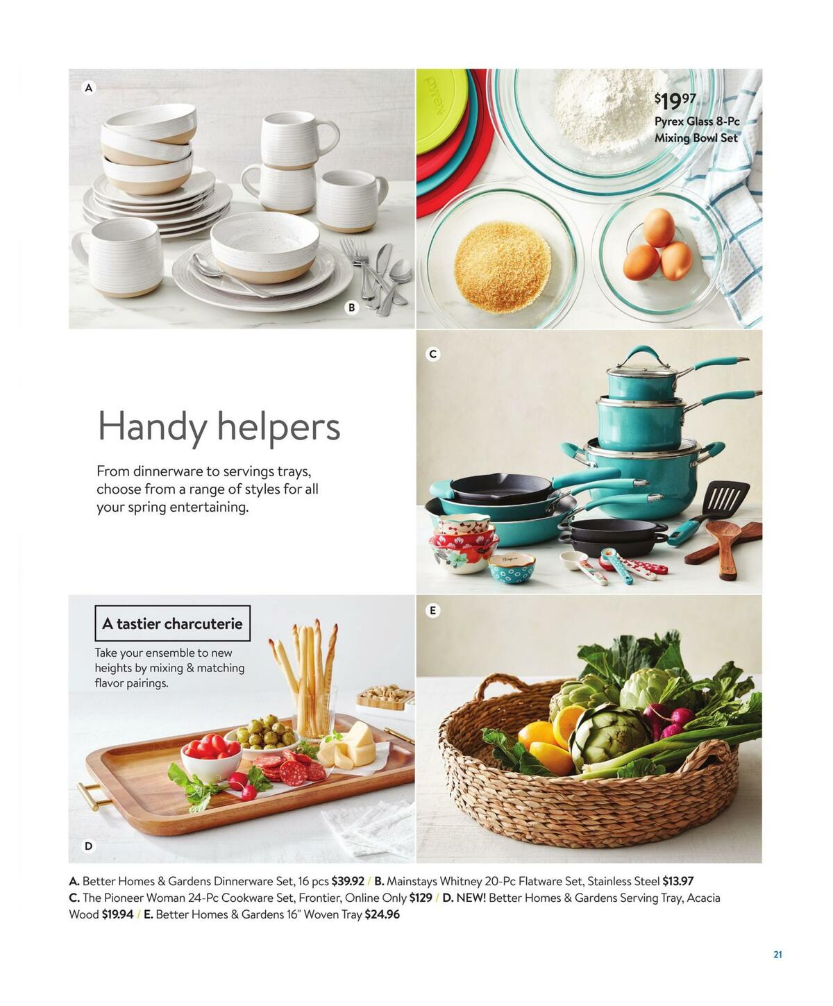 Walmart Spring Catalog Weekly Ad from March 21