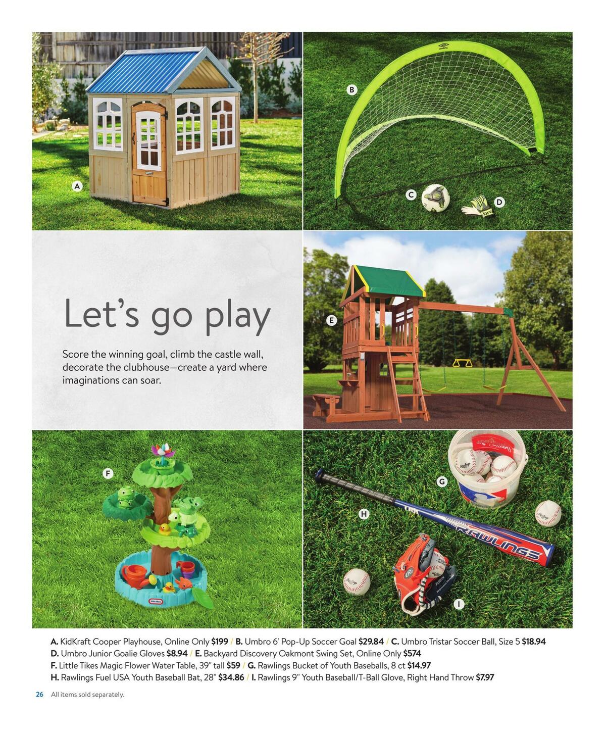 Walmart Spring Catalog Weekly Ad from March 21