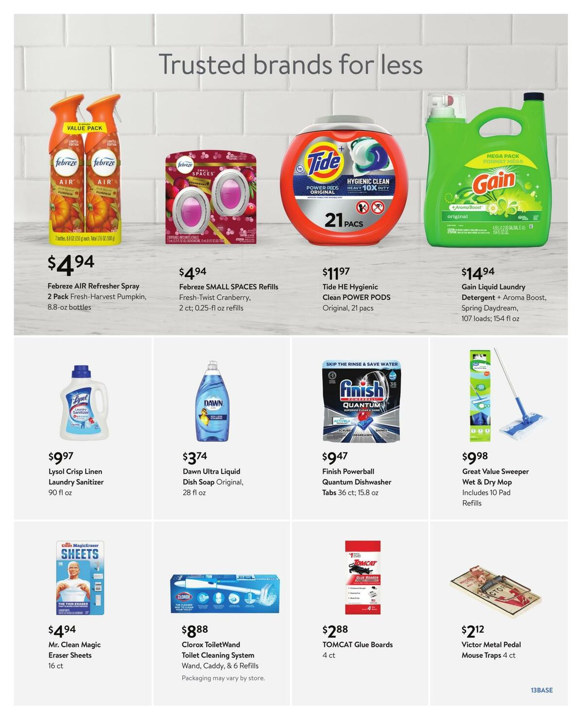 Walmart Weekly Ad from September 29