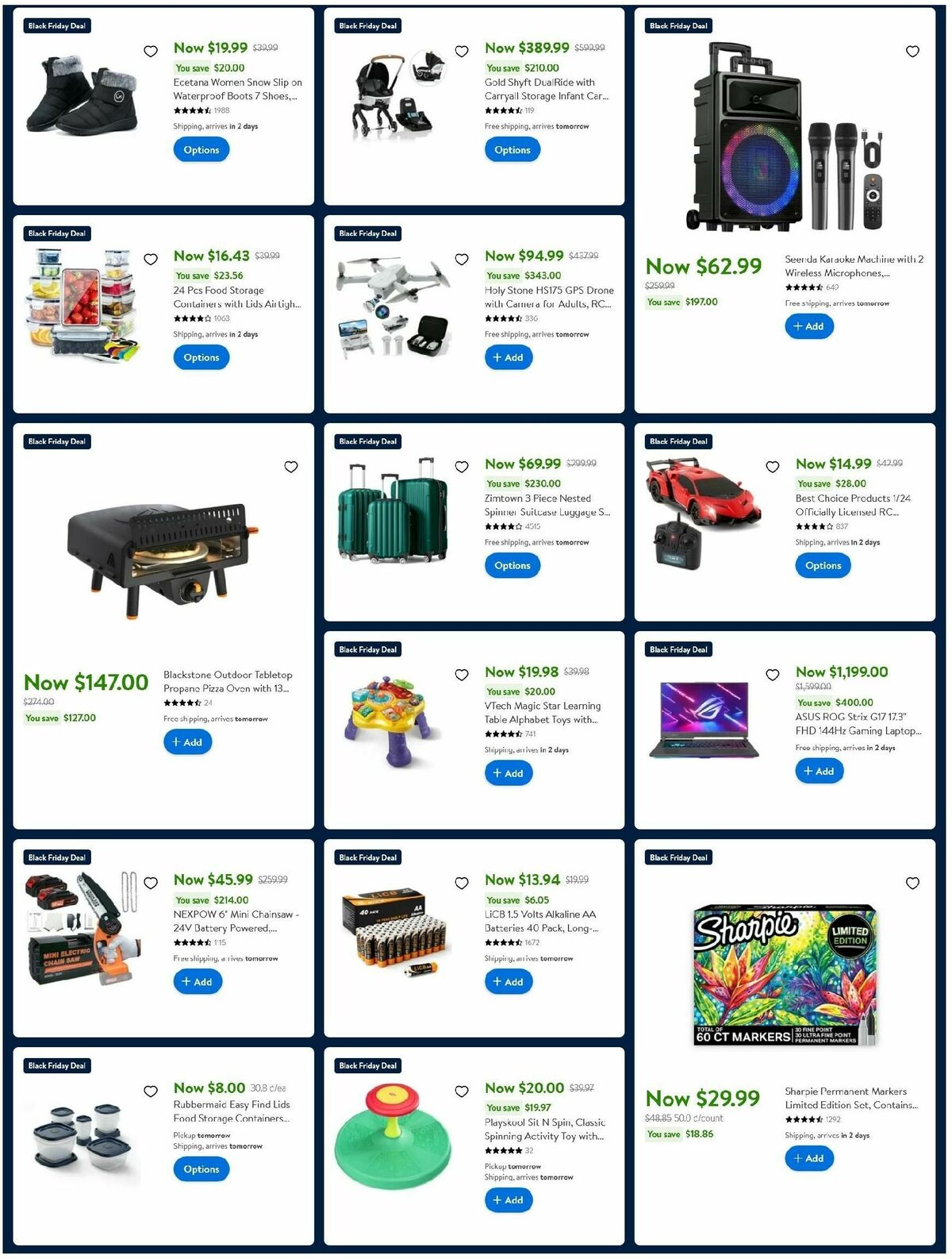 Walmart Weekly Ad from November 25